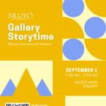 Muzeo's Gallery Storytime 9/1